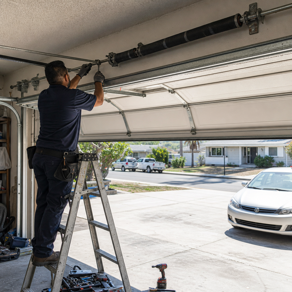 professional garage door repair service